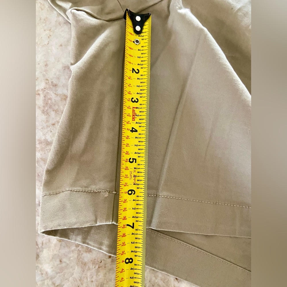 🔵 WOMENS TOMMY HILFIGER KHAKI SHORTS - SIZE 12 - BRAND NEW 🔵 - Picture 4 of 6